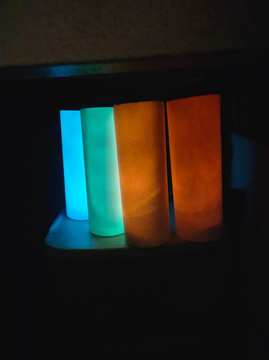 Glow in the dark 20oz Skinny Tumbler - MagawMade
