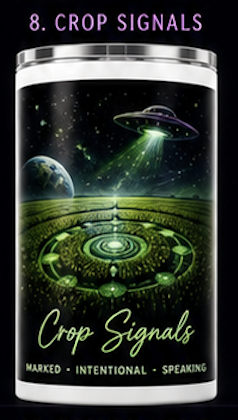 Crop Signals 20oz Skinny Tumbler – Beyond the Veil Series