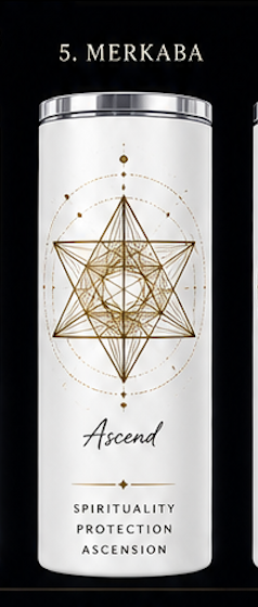Merkaba | Sacred Geometry 20oz Tumbler