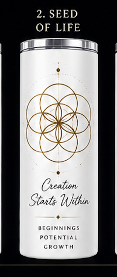 Seed of Life | Sacred Geometry 20oz Tumbler