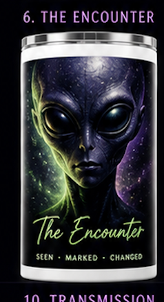 The Encounter 20oz Skinny Tumbler – Beyond the Veil Series